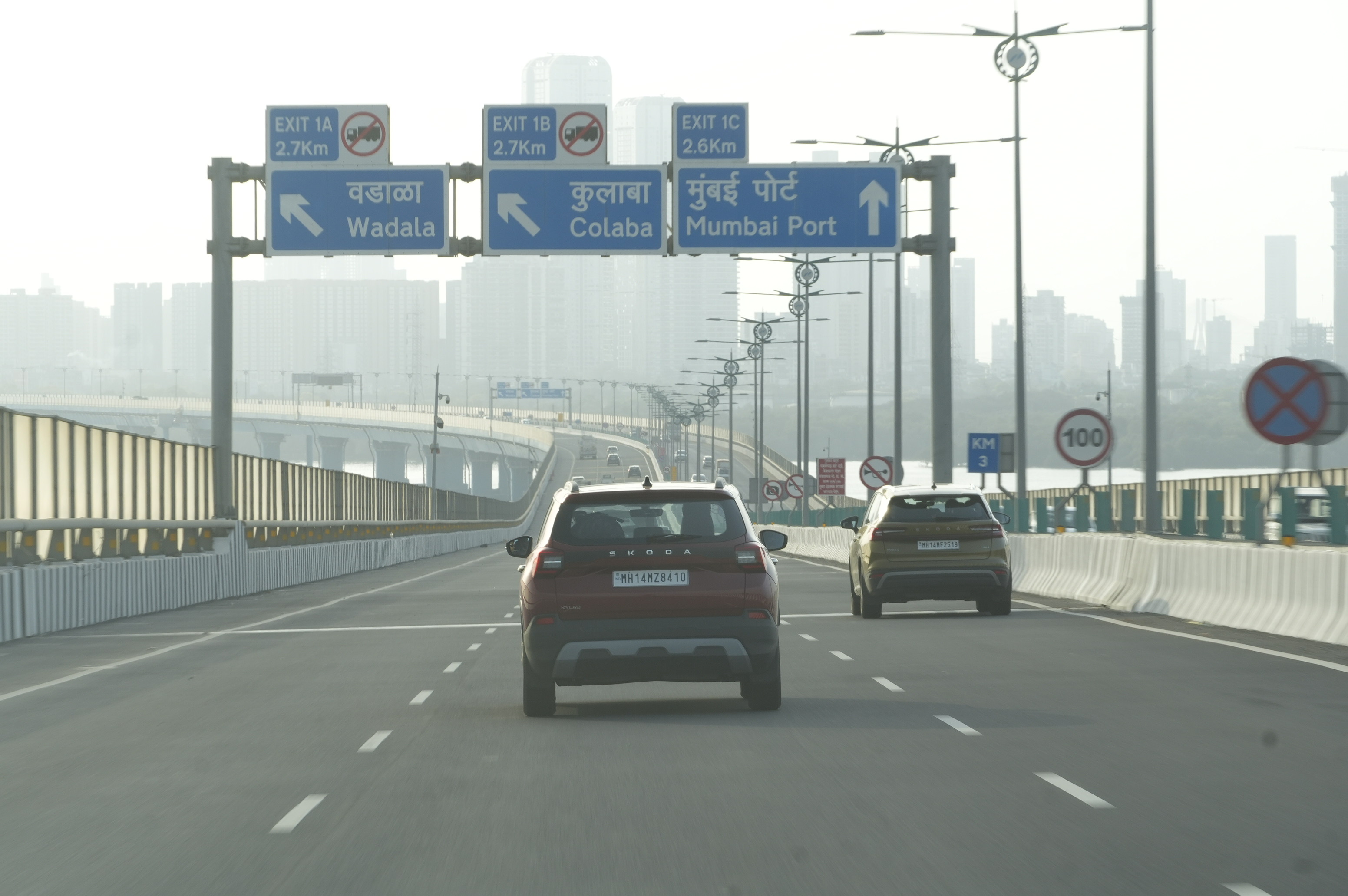 The moments when Kylaq could cruise down an open highway “back home” in India were rare