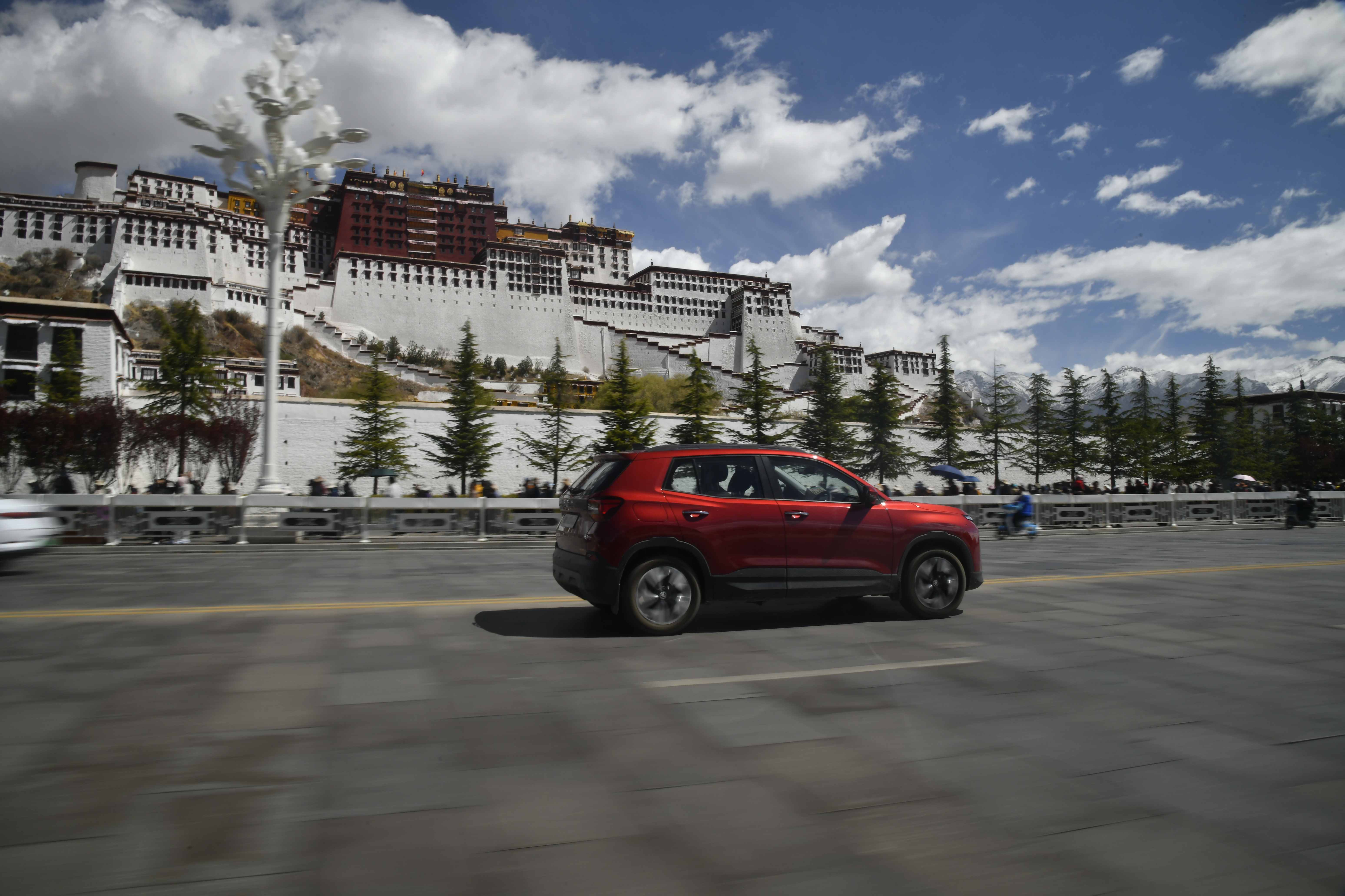 One of the places the expedition visited was Lhasa, Tibet
