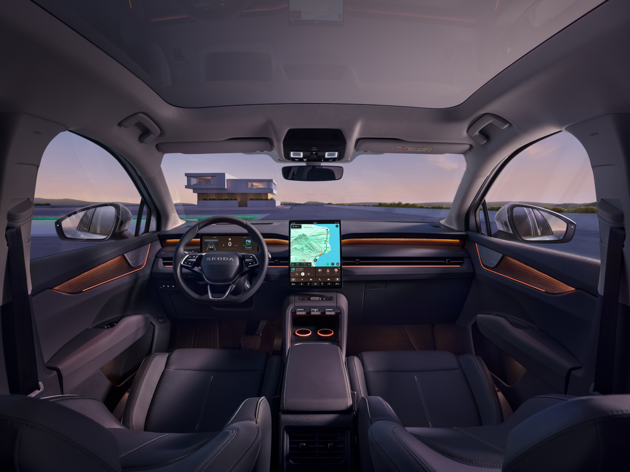 Suite Black – featuring black Techtona upholstery, a high-tech alternative to leather