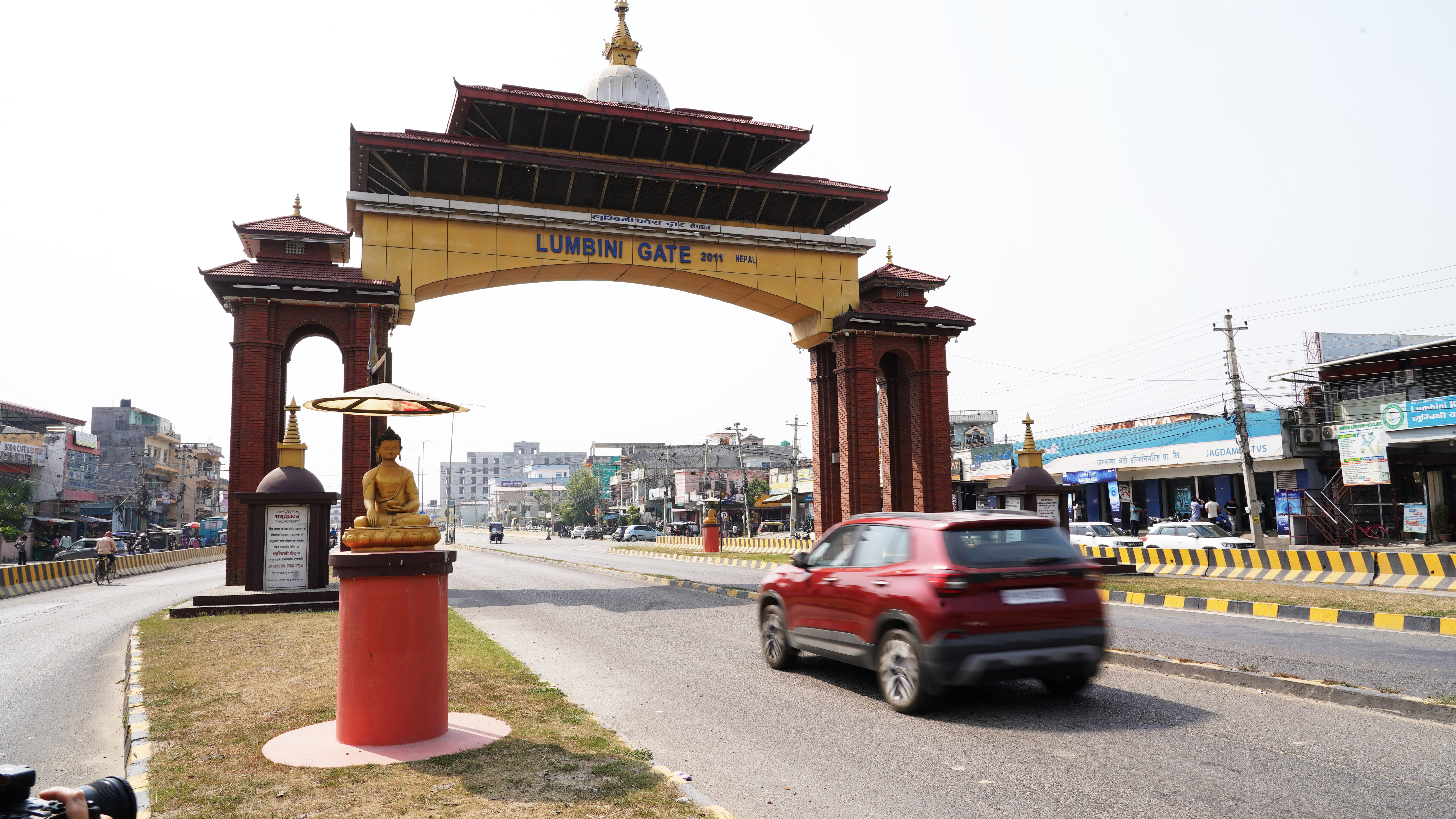 After India, the expedition's route headed to Nepal